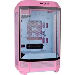 Thermaltake The Tower 200 Bubble Pink Tower PC-Gehäuse Rosa Seitenfenster