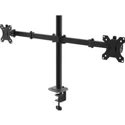 Akyga AK-MB-02 Monitor-Tischhalterung 2 Display(s) 81,3 cm (32) Schwarz Neigbar, Rotierbar, Schwenkbar