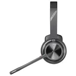 HP Poly Voyager 4310 UC Mono On Ear Headset Bluetooth® Mono Schwarz Noise Cancelling Lautstärkeregelung, inkl. Lade- und