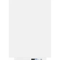 Rocada Whiteboard 6419R (B x H) 75 cm x 55 cm Weiß (RAL 9003) kunststoffbeschichtet Inkl. Ablageschale, Quer- oder