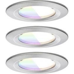 Paulmann 92450 LED-Deckenleuchte, LED-Einbauleuchte 6 W Eisen (gebürstet)