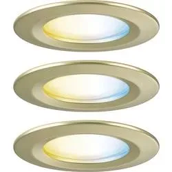 Paulmann 92445 LED-Deckenleuchte, LED-Einbauleuchte LED LED 6 W Gold (matt)