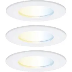 Paulmann 92442 LED-Deckenleuchte, LED-Einbauleuchte 6 W Weiß (matt)