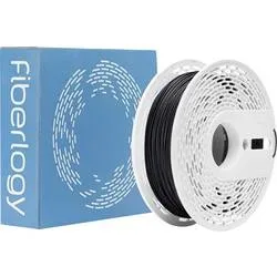 Fiberlogy WOOD-BLACK-175-075 FiberWood Filament PLA Compound Holzähnliche Optik, Leicht zu schleifen, Gute Lackhaftung