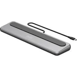 Digitus USB-C® Dockingstation DA-70919 Passend für Marke Dockingstations: Universal Unterstützt 8K@30 Hz (1x) / 4K@30Hz