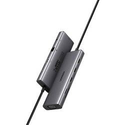 UGREEN USB-C to 3xUSB-A Hub 10in 1 15601 HDMI,VGA,RJ45,3.5mm,SD,TF,PD