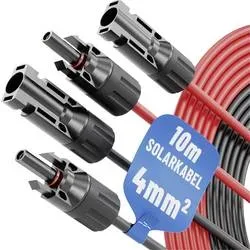 Absina 910003 Verlängerungskabel 4 mm² Kabellänge 10 m