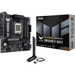 Asus TUF B850M-E Mainboard Sockel (PC) AMD® AM5 Formfaktor (Details) Micro-ATX Mainboard-Chipsatz AMD® B850