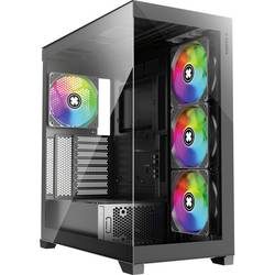 Xilence Gleam Midi-Tower PC-Gehäuse Schwarz Seitenfenster