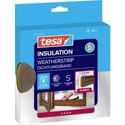 tesa E-Profil 05464-00101-02 Dichtband tesamoll® Braun (L x B) 25 m x 9 mm 25 m