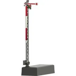Märklin 70395 H0 Formsignal 1flügelig, Gittermast Hauptsignal Fertigmodell
