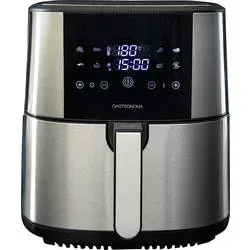 Gastronoma 18290007 Heißluft-Fritteuse 8 l 1800 W Überhitzungsschutz, mit Display, Antihaftbeschichtung,