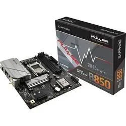 Sapphire 52123-04-40G Mainboard Sockel (PC) AMD® AM5 Formfaktor (Details) Micro-ATX Mainboard-Chipsatz AMD® B850