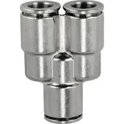 TRU COMPONENTS Y-Verbinder TC-14205516 MPY 8 Rohr-Ø: 8 mm 1 St.