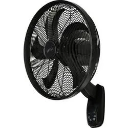 Lucci AIR Glide DC WV Wandventilator 36 W (Ø) 45 mm Schwarz Wandmontage möglich, mit Fernbedienung