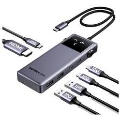 UGREEN USB-C® Dockingstation CM888 6-in-1 Passend für Marke Dockingstations: Universal USB-C® Power Delivery,