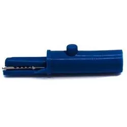 Mueller Electric BU-27.259.5 Krokodilklemme Bananenbuchse Blau