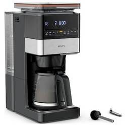 Krups KRUPS - KM 8428 Grind Aroma XL - Kaffee-Vollautomat Kaffeemaschine Schwarz, Silber Fassungsvermögen Tassen=18 mit