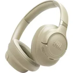 JBL Tune 730BT Over Ear Kopfhörer Kabellos, Bluetooth® Beige Faltbar, Lautstärkeregelung