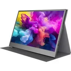 Denver PMO-15604 LED-Monitor EEK B (A - G) 39.6 cm (15.6 Zoll) 16:9 30 ms Mini HDMI?, USB-C®, Kopfhörer (3.5 mm Klinke)