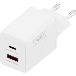 Digitus DA-10302 USB Ladegerät 45 W 1x USB-A, 1x USB-C® Weiß