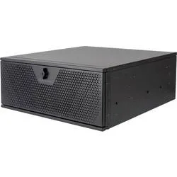 Silverstone Gehäuse RM44 Tower Gehäuse Schwarz 2 vorinstallierte Lüfter