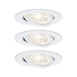 Paulmann 92416 Nova LED-Einbauleuchte GU10 4.9 W Weiß (matt)