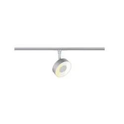 Paulmann Circle Hochvolt-Schienensystem-Leuchte URail LED fest eingebaut 5 W LED Chrom (matt)