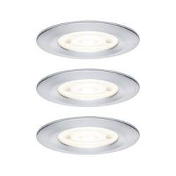 Paulmann 92309 Nova LED-Einbauleuchte GU10 4.9 W Aluminium (gedreht)