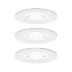 Paulmann 92337 Nova LED-Einbauleuchte LED GU10 4.9 W Weiß (matt)