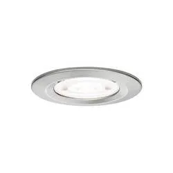 Paulmann 92335 Nova LED-Einbauleuchte GU10 4.9 W Eisen (gebürstet)