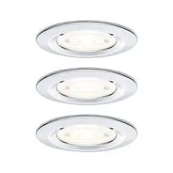 Paulmann 92310 Nova LED-Einbauleuchte LED GU10 4.9 W Chrom