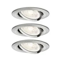 Paulmann 92272 Nova LED-Einbauleuchte GU10 4.9 W Eisen (gebürstet)