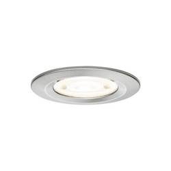 Paulmann 92277 Nova LED-Einbauleuchte GU10 4.9 W Eisen (gebürstet)