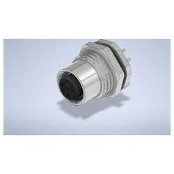 W & P Products 93508 Sensor/Aktor Einbaustecker M12 Buchse, Einbau horizontal Polzahl Sensoren: 5 1 St. Piece