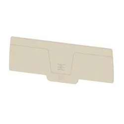 Weidmüller 2935680000 Abschlussplatte für Klemmen Beige 20 St.