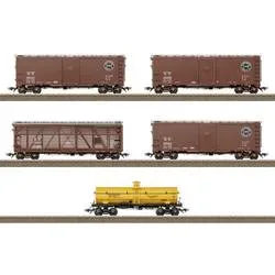 TRIX T24915 Güterwagen DC H0 US-Güterwagen-Set Southern Pacific - 5-teilig
