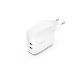 Belkin USB Ladegerät 60 W 2x USB-C® USB PD Weiß Innenbereich USB Power Delivery (USB-PD)