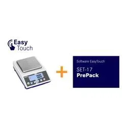 Kern PCJ 600-2M-PREPACK Fertigverpackungswaage PCJ 600-2M-PREPACK Wägebereich (max.) 600 g Ablesbarkeit 0.01 g über