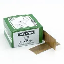 Prebena ALK25CLS Tackernägel Produktabmessung, Länge 25 mm 9600 St.