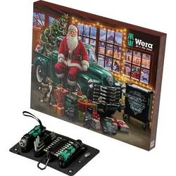 Wera Adventskalender 17 VE 1 Werkzeug Adventskalender