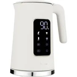 Eleganter Wasserkocher, Innenraum Edelstahl, 1.7 l, 2200 W, sahara