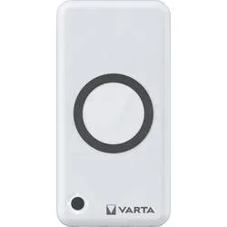 Varta 57908 Powerbank 15000 mAh Quick Charge 3.0, USB PD, Qi Wireless Charging LiPo Wireless Charging, USB-C® PD Weiß