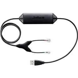 Jabra - EHS Adapter USB-A - RJ-9, Schwarz, One Size