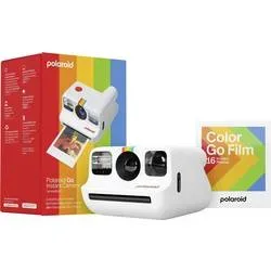 Polaroid Everything Box Polaroid Go Gen2 Sofortbildkamera Weiß mit eingebautem Blitz
