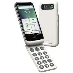 doro Aurora A20 bone 4,5 64GB Senioren-Smartphone Schwarz, Weiß