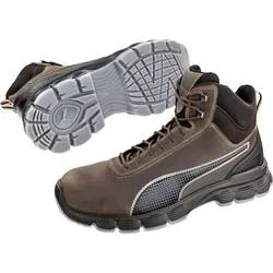 Puma - Sicherheitsschuh Condor brown mid S3 ESD SRC, für Damen, Braun, Größe 46