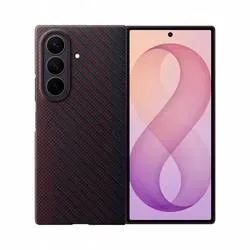 Samsung Carbon Magnet Case Cover Samsung Z Fold8 Rot EF-KF976SREGWW