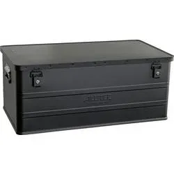 Alutec CLASSIC 11142Black Transportkiste Aluminium (L x B x H) 895 x 495 x 375 mm