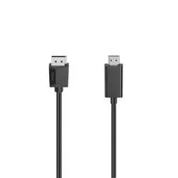 HAMA 205144 DPP/HDMI M/M 1.5M - DisplayPort/HDMI-Kabel (Schwarz)